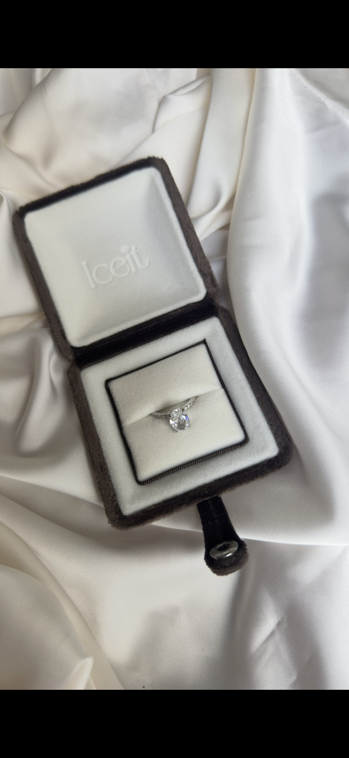 stříbrný prsten- Royal Oval