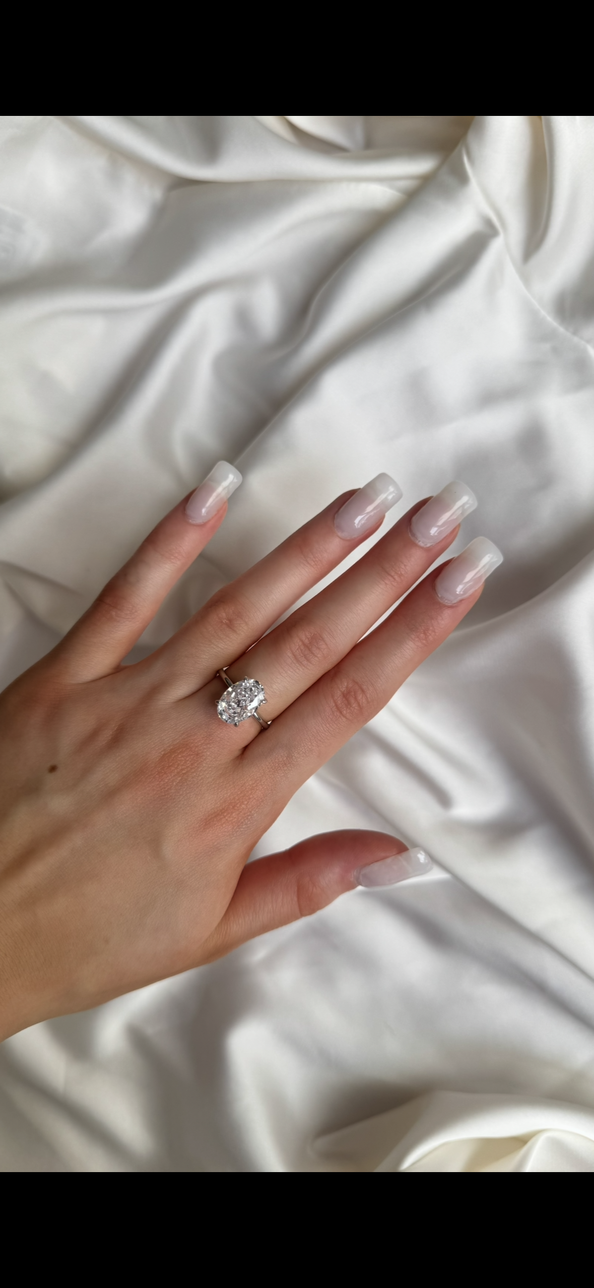 stříbrný prsten-Pure Oval