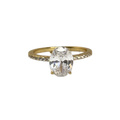 zlatý prsten- Royal Oval Gold