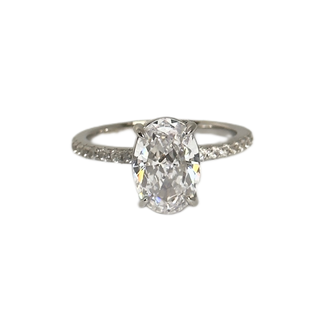 stříbrný prsten- Royal Oval