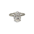 stříbrný prsten-Pure Oval